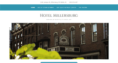 Desktop Screenshot of hotelmillersburg.com